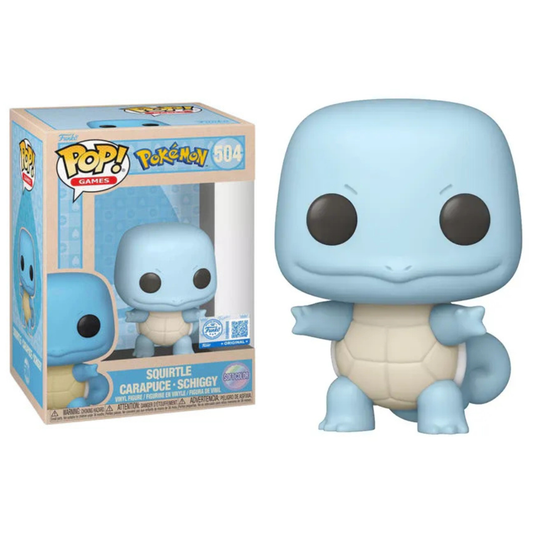 Funko Pop Pokemon Squirtle 504 Soft Color