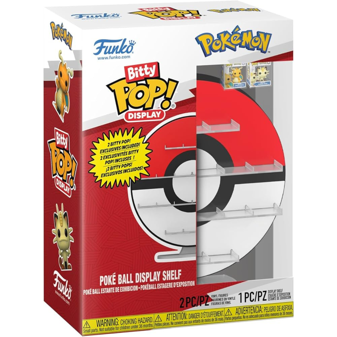 Funko Bitty Pop Display Pokemon Poke Ball