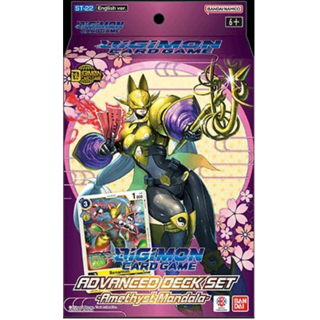 DIGIMON CG ST22 ADVANCED DECK AMETHYST MANDALA