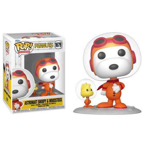 Funko Pop Television Peanuts Astronaut Snoopy & Woodstock 1679