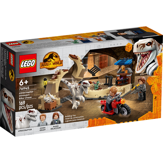 LEGO 76945 Atrociraptor Dinosaur: Bike Chase