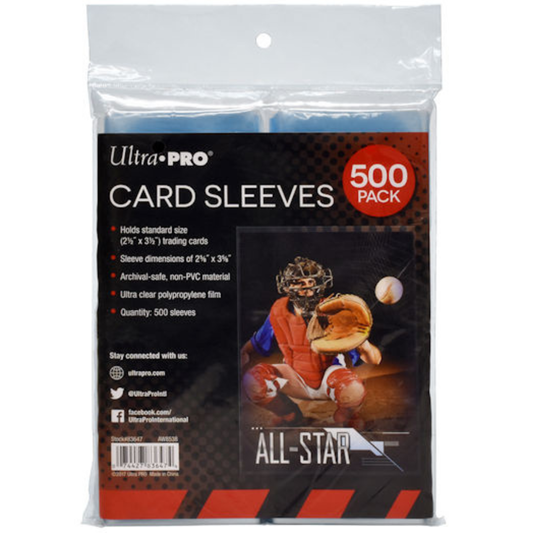 ULTRA PRO PENNY SLEEVES CARD SLEEVES STOR SAFE 500ct