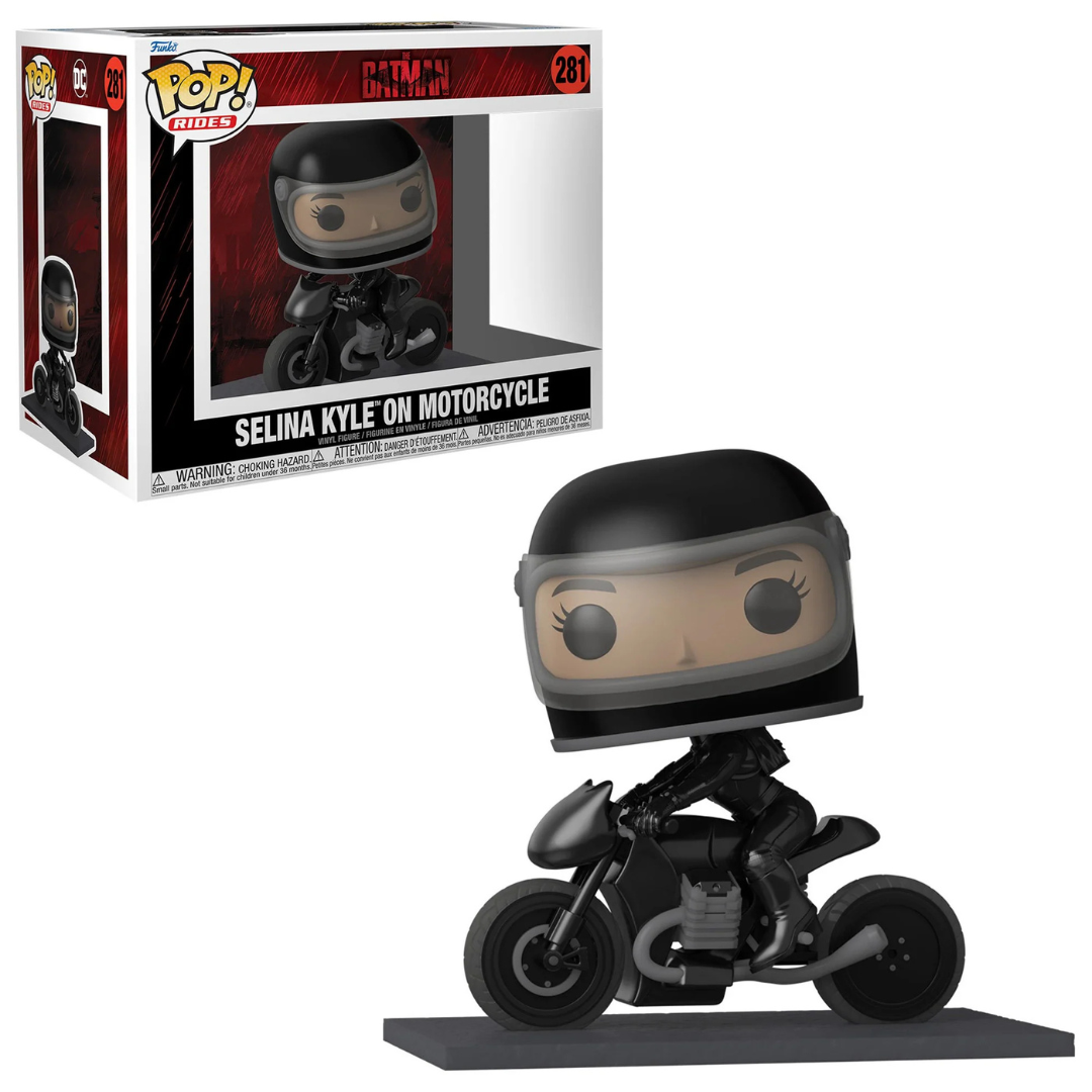 Funko Pop Rides DC Comics Batman Selina Kyle on Motorcycle 281