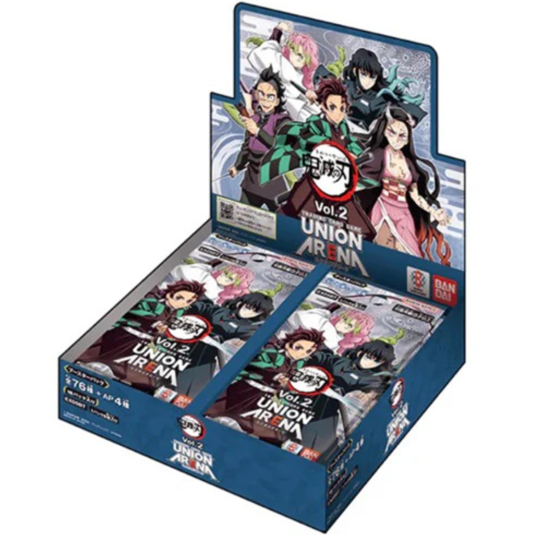 UNION ARENA DEMON SLAYER KIMETSU NO YAIBA VOLUME 2 BOOSTER BOX