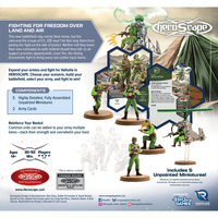 G.I. JOE HEROSCAPE GREENSHIRTS AND BATTLE COPTER ARMY EXPANSION