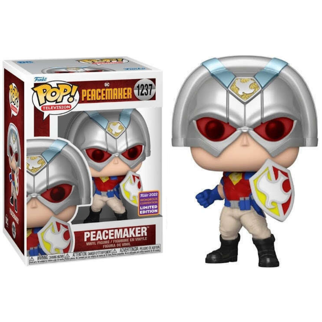 Funko Pop DC Comics Peacemaker Peacemaker 1237 2022 Wonderous Convention Limited Edition
