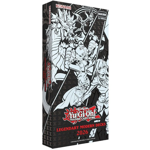 YUGIOH LENGENDARY MODERN DECKS 2026