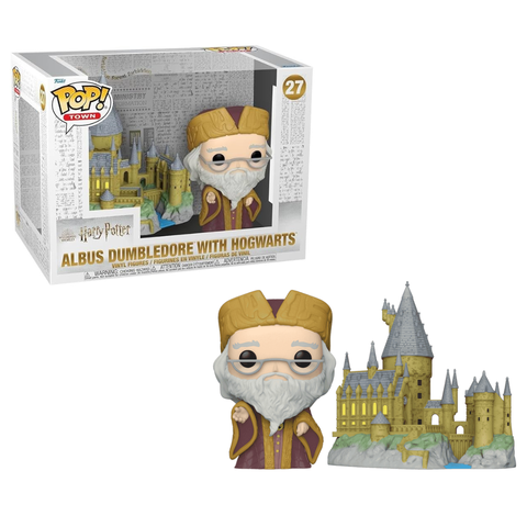 Funko Pop Harry Potter Town Albus Dumbledore With Hogwarts 27