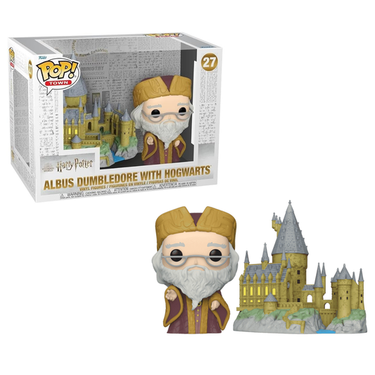 Funko Pop Harry Potter Town Albus Dumbledore With Hogwarts 27