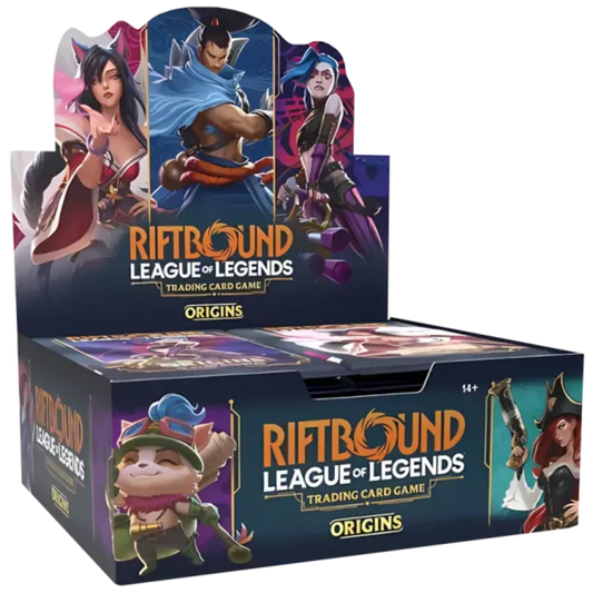 RIFTBOUND LEAGUE OF LEGENDS TCG ORIGINS BOOSTER