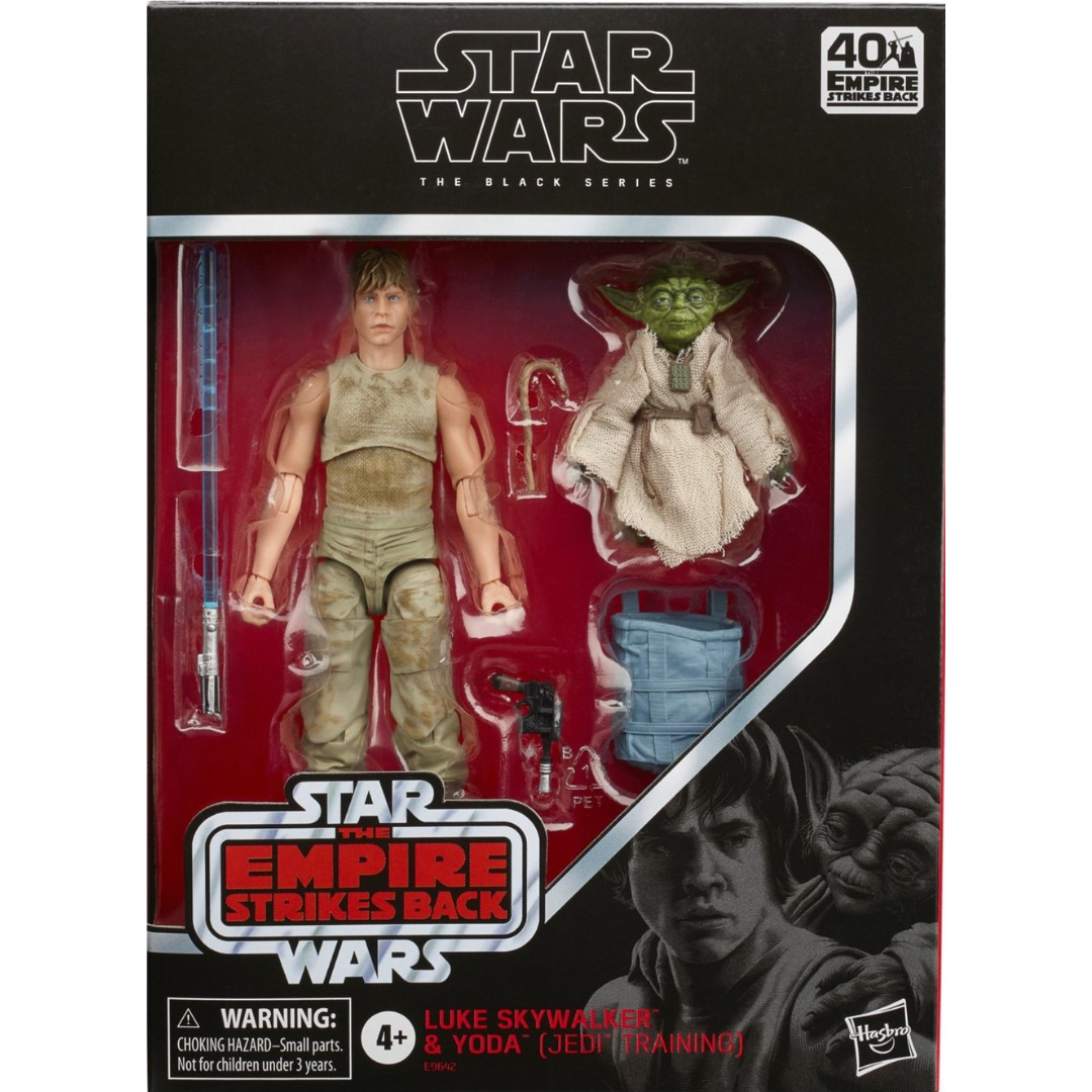 Star Wars 6" Black Series Luke Skywalker Dagobah & Yoda