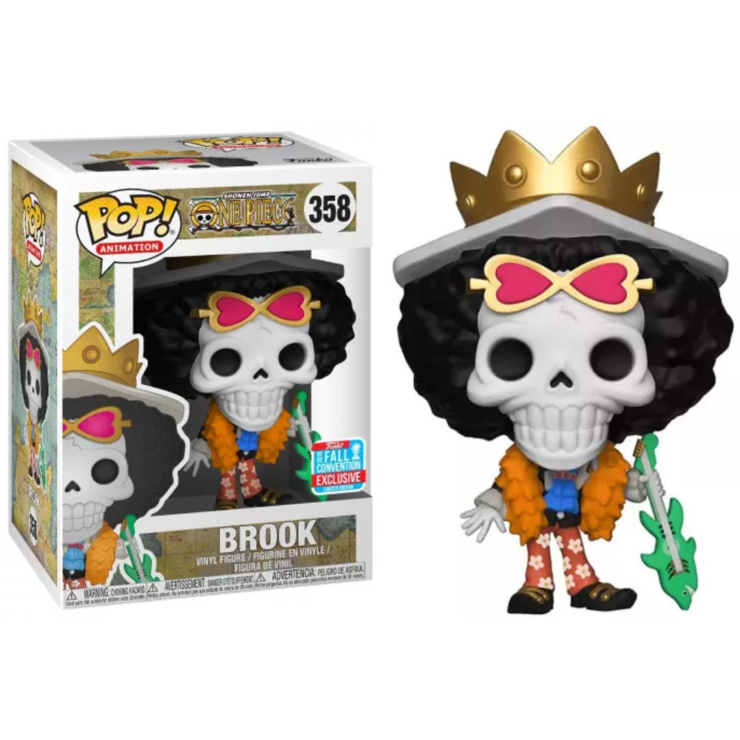Funko Pop One Piece Brook 358 2018 Fall Convention Exclusive