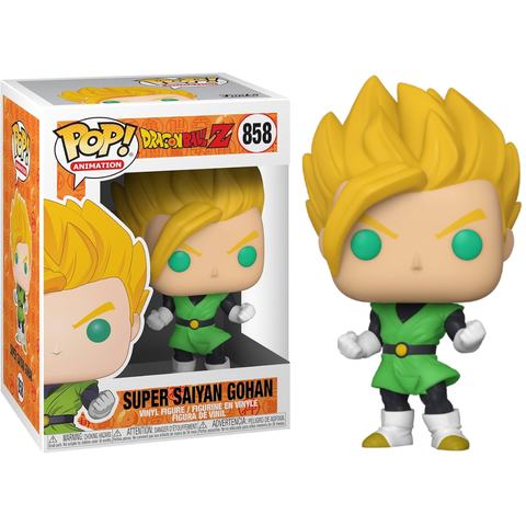 Funko Pop Anime Dragon Ball Z Super Saiyan Gohan 858