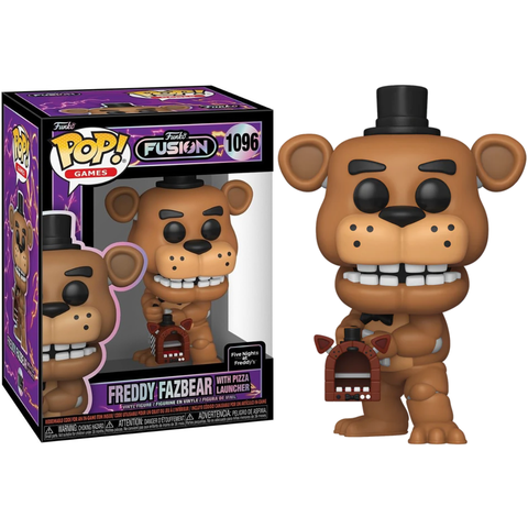 Funko Pop Fusion Freddy Fazbear with Pizza Launcher 1096