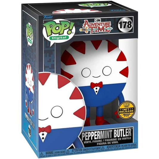 Funko Pop Digital Adventure Time Peppermint Butler 176 NFT Release