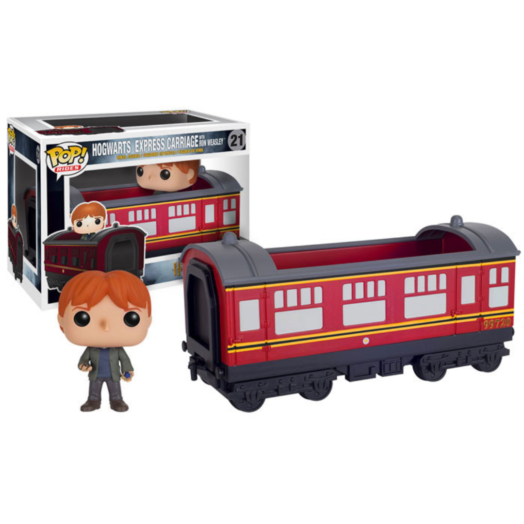 Funko Pop Harry Potter Hogwarts Express Carriage with Ron Weasley 21