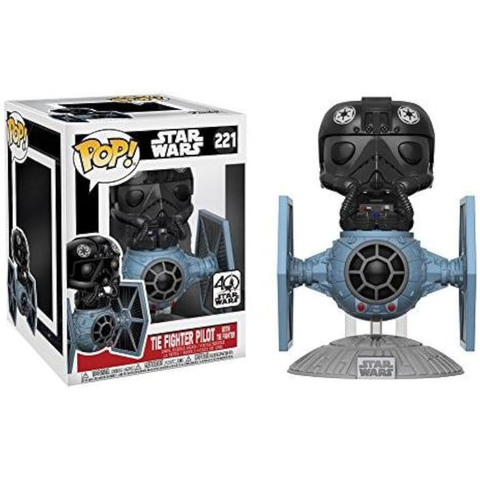 Funko Pop Star Wars Tie Fighter Pilot with Tie Fighter 221