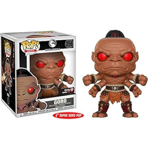 Funko Pop Games Mortal Kombat Goro 256 Gamestop Exclusive