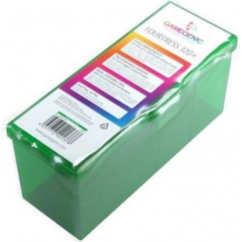 Gamegenic Deck Box: Fourtress: Green (320 ct)
