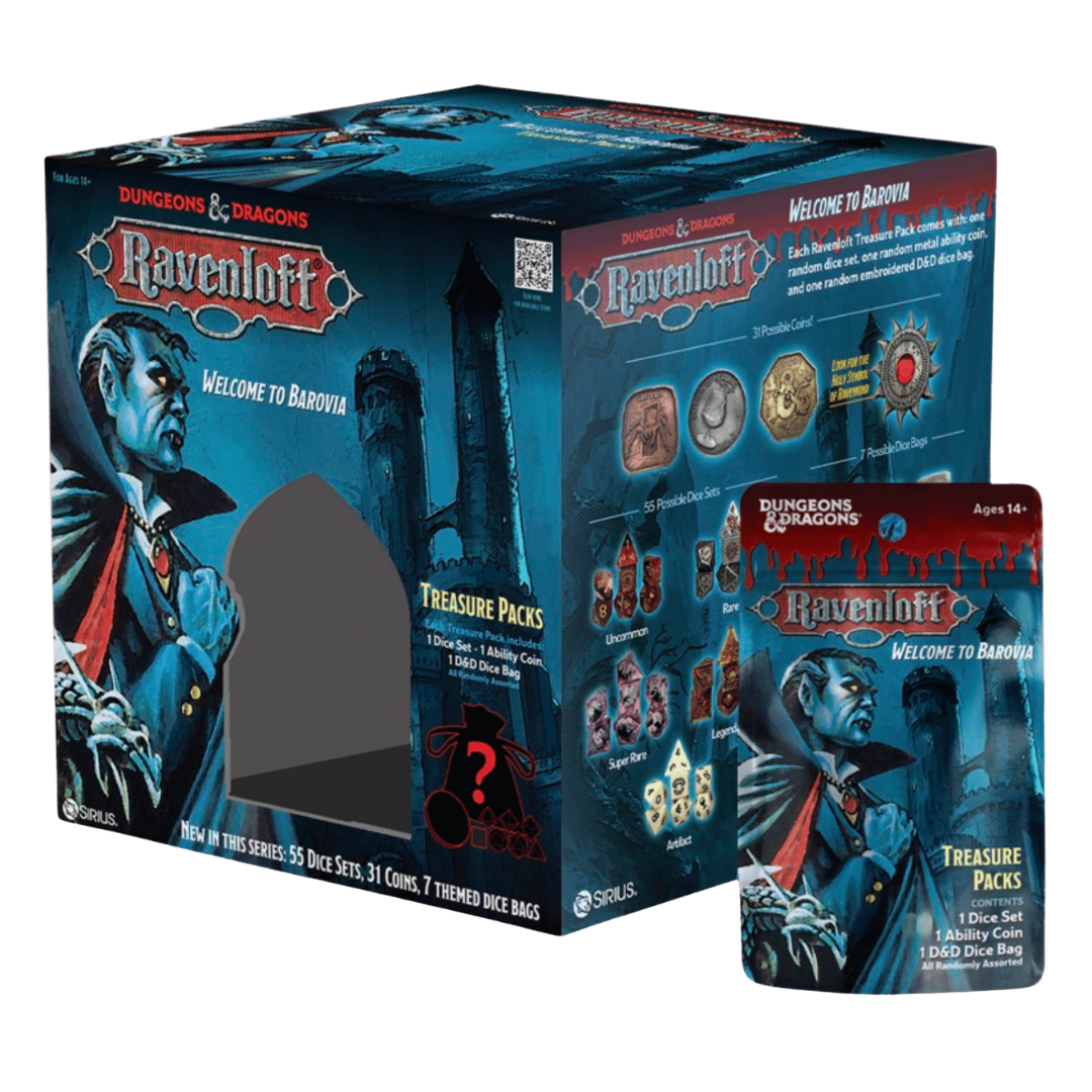 DUNGEONS & DRAGONS DND RAVENLOFT: CASTLE RAVENLOFT TREASURE PACK - 1 PACK