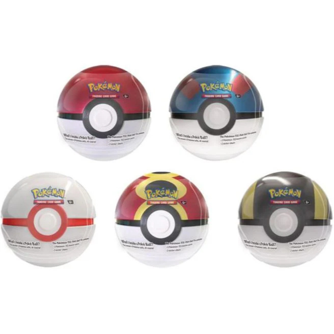 POKEMON 2025 POKE BALL TIN Q4 - 1 Random Ball