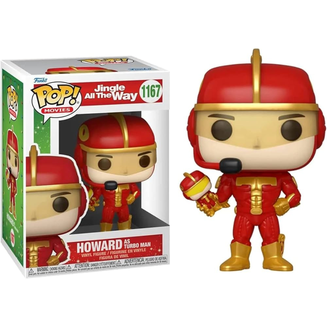 Funko Pop Movies Jingle All The Way Howard as Turbo Man 1167