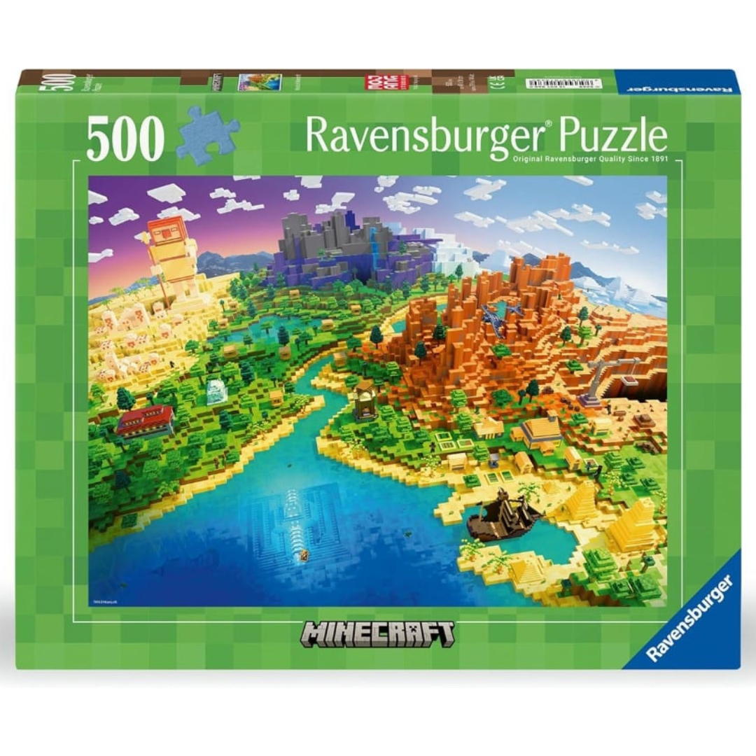 MINECRAFT 500 PIECE PUZZLE