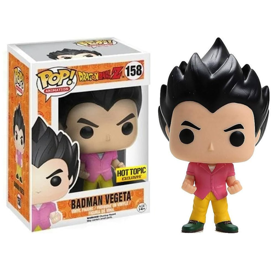 Funko Pop Anime Dragon Ball Z Badman Vegeta 158 Hot Topic Exclusive
