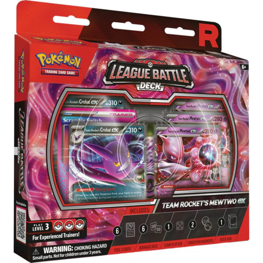 POKEMON ex LEAGUE BATTLE DK TEAM ROCKETs MEWTWO ex
