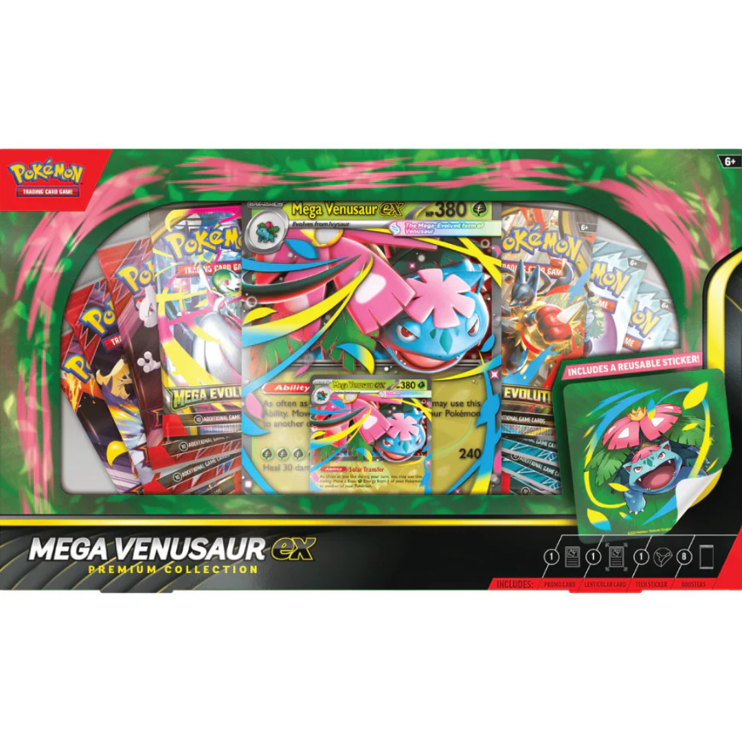 POKEMON ex MEGA PREMIUM COLLECTION VENUSAUR ex