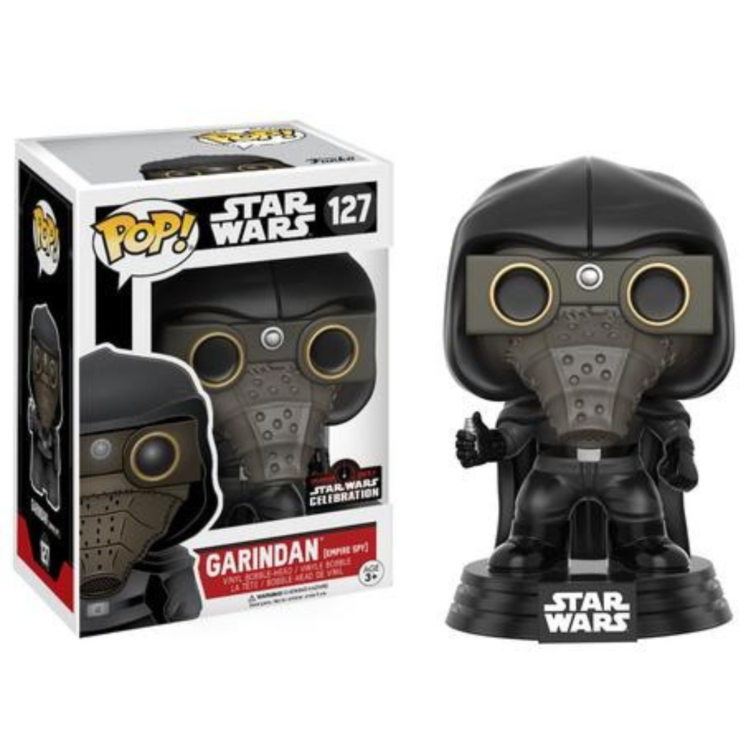 Funko Pop Star Wars Garindan (Empire Spy) 127 Orlando 2017 Star Wars Celebration