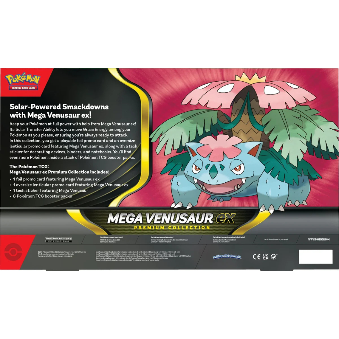 POKEMON ex MEGA PREMIUM COLLECTION VENUSAUR ex