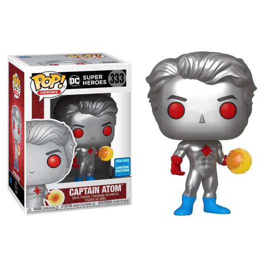 Funko Pop DC Comics Captain Atom 333 2020 Wonderous Convention Limited Edition