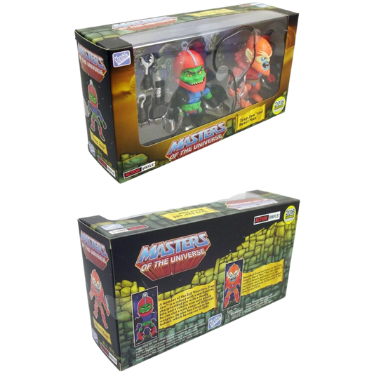 Masters of the Universe MOTU - Trap Jaw & Beast Man "Toy Color Edition" - The Loyal Subjects