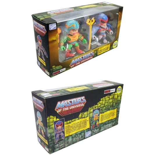 Masters of the Universe MOTU - Stratos and Man-At-Arms "Toy Color Edition" - The Loyal Subjects