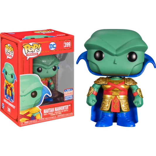 Funko Pop DC Comics Martian Manhunter 399 2021 Summer Convention Limited Edition