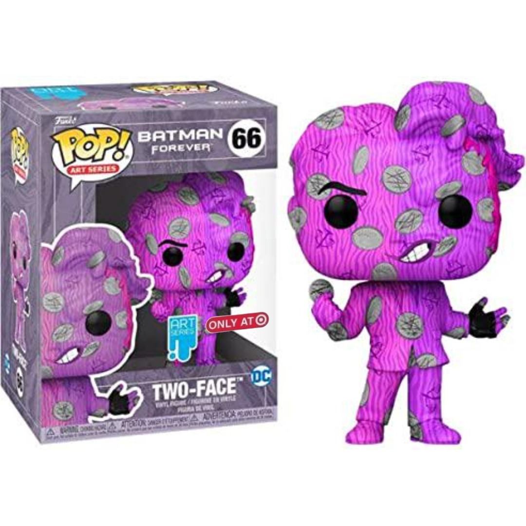 Funko Pop DC Comics Batman Forever Two-Face 66 Art Series Target Exclusive