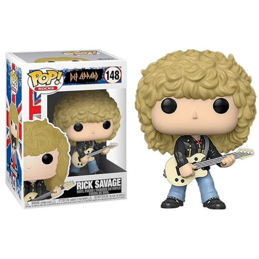 Funko Pop Rocks Music Def Leppard Rick Savage 148