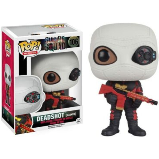 Funko Pop DC Comics Suicide Squad Deadshot (Masked) 106
