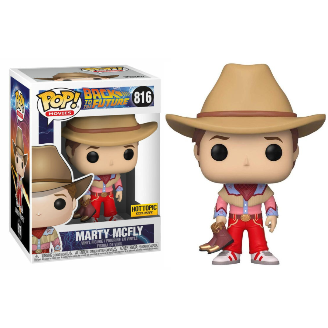 Funko Pop! Movies Back to the Future Marty Mcfly 816 Hot Topic Exclusive