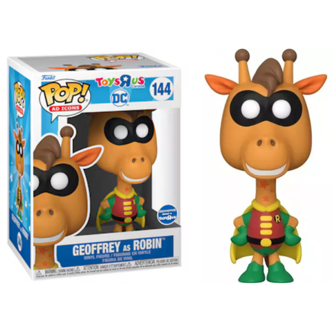 Funko Pop Ad Icons Toys R Us DC Comics Geoffrey as Robin 144