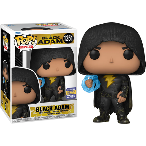 Funko Pop DC Comics Black Adam Black Adam 1251 2022 Winter Convention Limited Edition