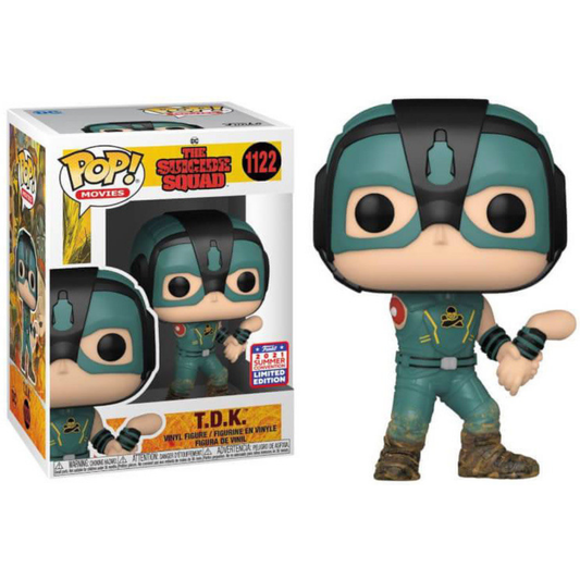 Funko Pop DC Comics The Suicide Squad T.D.K. 1122 2021 Summer Convention Exclusive