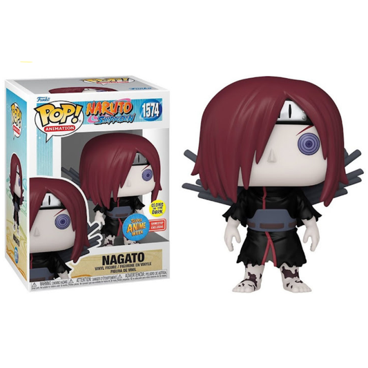 Funko Pop Anime Naruto Shippuden Nagato 1574 Super Anime Week Gamestop Exclusive GITD