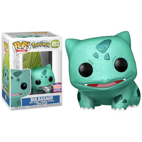 Funko Pop Pokemon Bulbasaur 453 2021 Summer Convention Limited Edition Diamond
