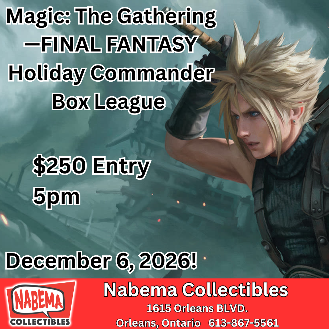 Magic: The Gathering—FINAL FANTASY Holiday Commander Box League. Holiday Commander Box League