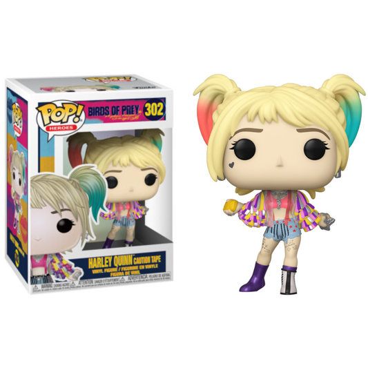 Funko Pop DC Comics Birds of Prey Harley Quinn Caution Tape 302