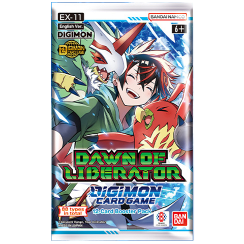 Digimon Card Game EX 11 - Dawn Of Liberator Booster Pack - 1 Pack