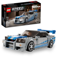 Lego 76917 Speed Champions 2 Fast 2 Furious Nissan Skyline GT-R (R34)