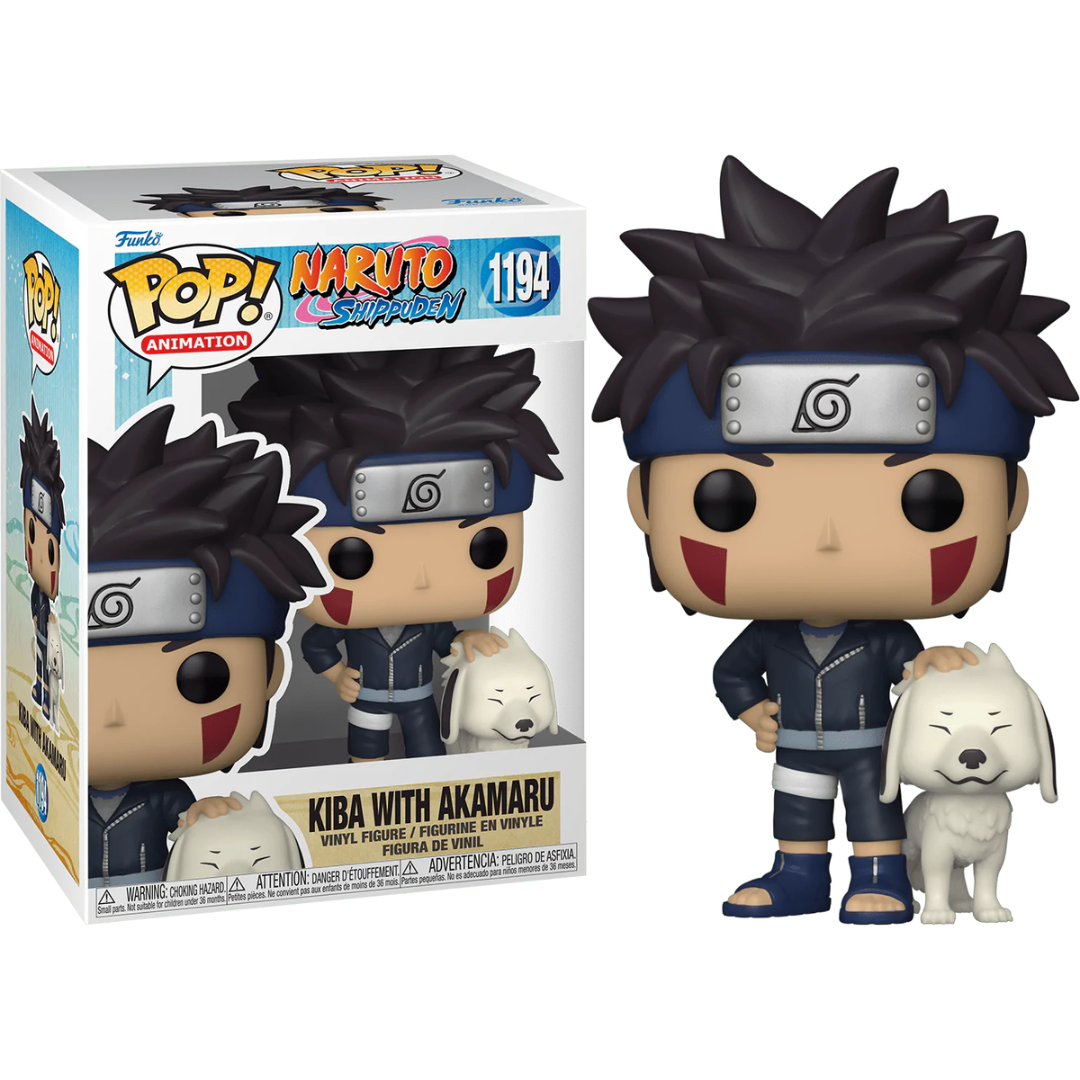 Funko Pop Anime Naruto Shippuden Kiba with Akamaru 1194